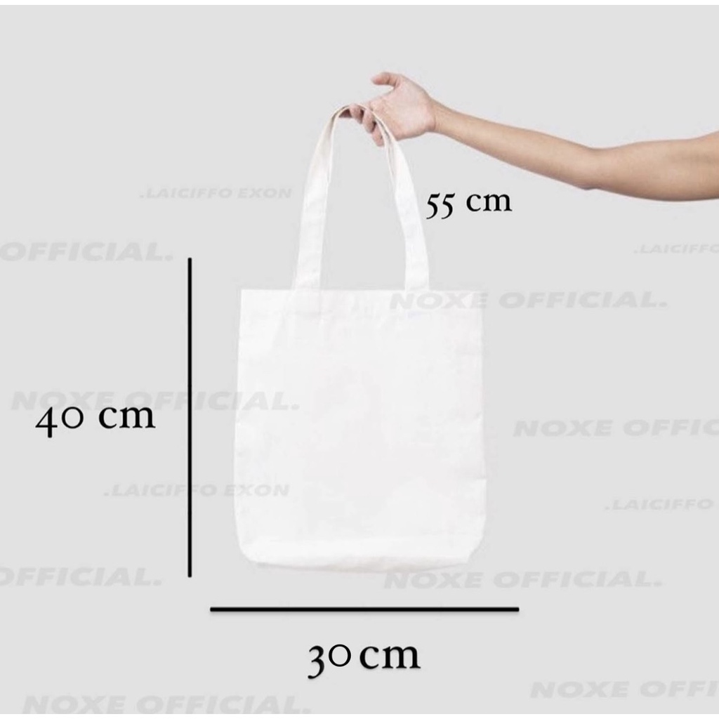 TOTE BAG / TAS BELANJA / TAS UNISEX BAHAN KANVAS ANTI AIR PARK SOE JOON DANBAM OWNER KOREA DRAMA