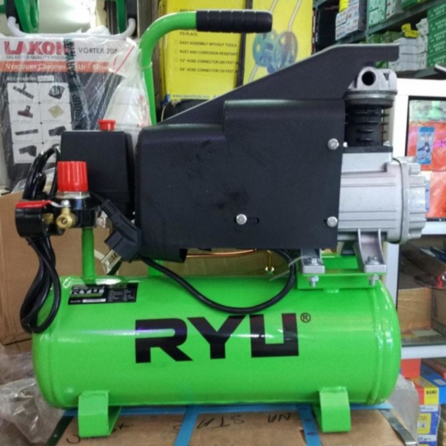 KOMPRESOR RYU RCP75 RCP 75 10L 10 LITER COMPRESSOR POMPA ANGIN