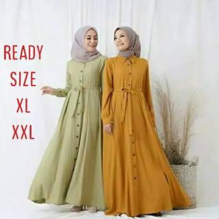  Baju  Gamis Wanita Remaja  Muslim  Bordir Murah Polos 