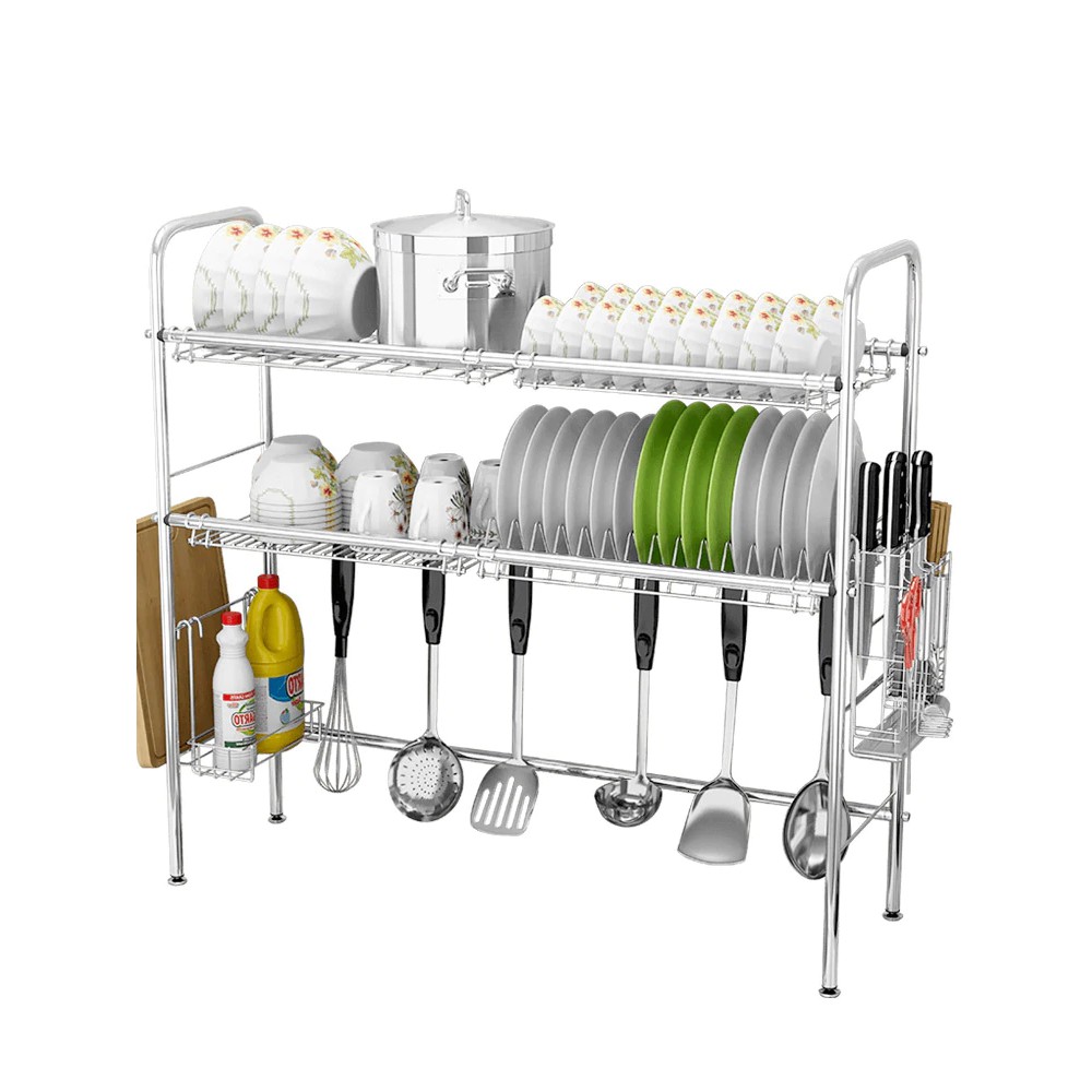 Stainless Steel Shelf 304 Sewer Sink Shelf Kitchen Sink Shelf Sink Shopee Indonesia