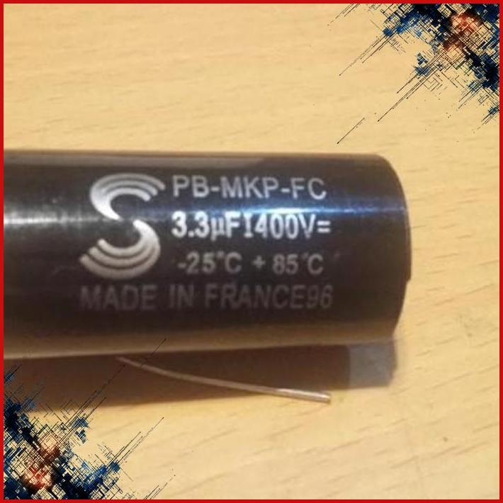 

MKP Solen 3.3uF/400v Made In France
