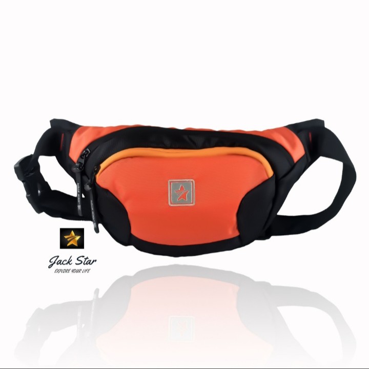 Tas Pria Sling Bag Outdoor / Waistbag Gaul Keren Pria / Tas Pinggang JS Fix Colour