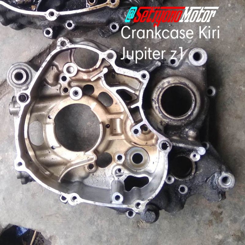 Crankcase Kiri Jupiter Z1 Blok Mesin Kiri Jupiter Z1