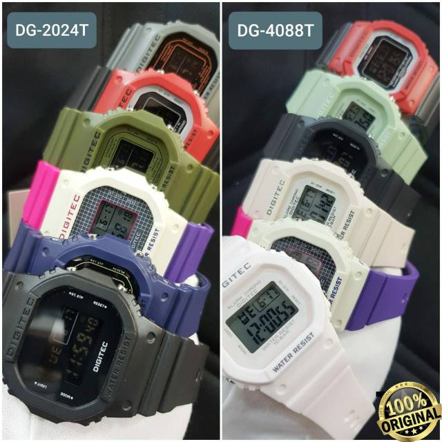 Jam tangan pria&wanita  dan wanita lcd Digital display