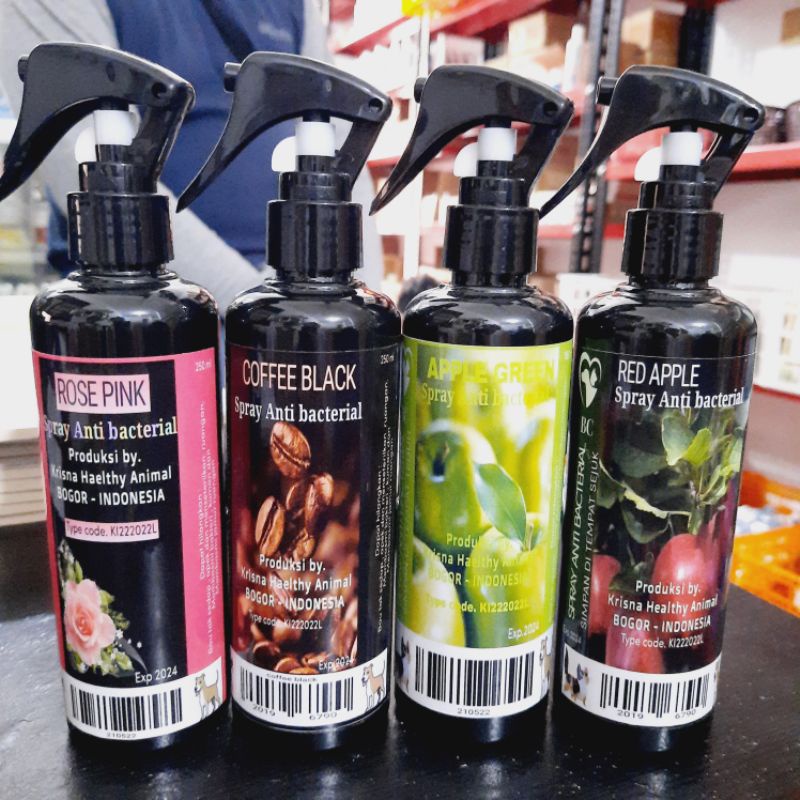 SPRAY ANTI BACTERIAL PENGHILANG BAU PESING KANDANG HEWAN 250ML