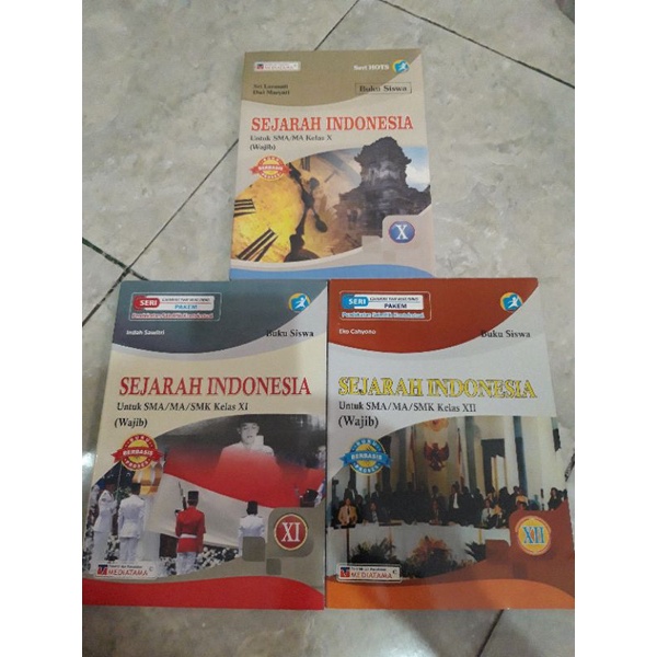 Mediatama Buku Siswa Sejarah Indonesia SMA MA MAK Kelas 10 11 12 Wajib