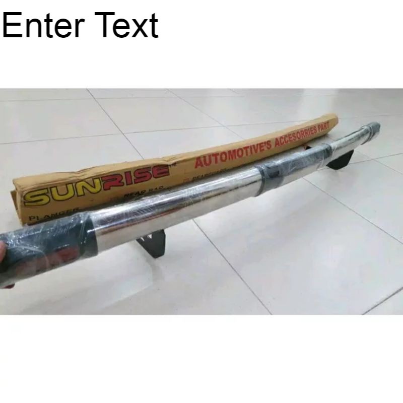 tanduk belakang vitara escudo sidekick besi pengaman bemper belakang mobil rear guard original