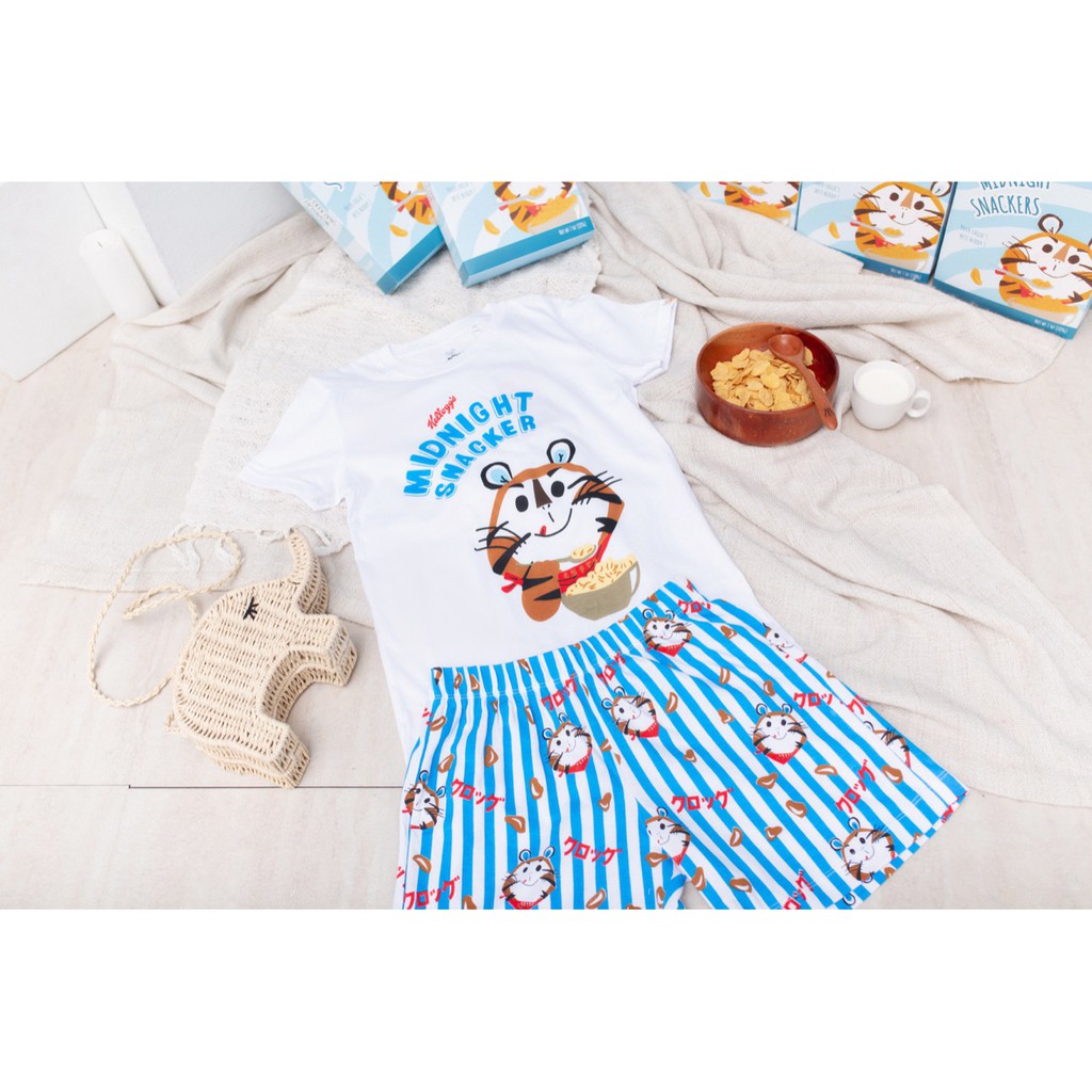 Pyjamas Kellogg s (package) – BOBOLOGY (Piyama PJ Baju Tidur Baju Rumah Kaos Anak)
