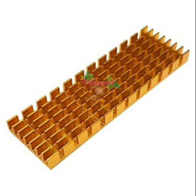 Heatsink Cooler Heat Thermal Gold Wafer Tebal