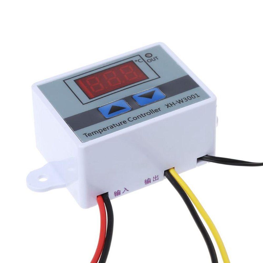 Rebuy Temperature Controller Thermometer Komponen Listrik Thermostat Digital Kontrol Mesin Tetas