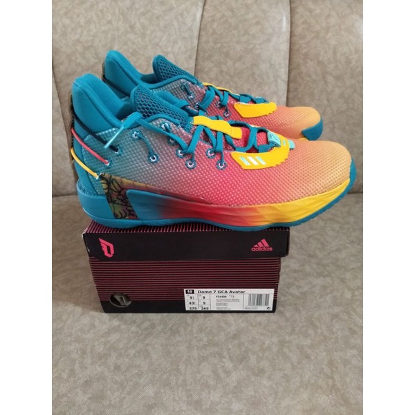 Adidas dame7 avatar size 43 1/3 dan 44. Bnib. Original
