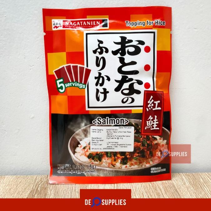 

Nagatanien Otona No Furikake Salmon Benizake 9gr - Bumbu Tabur Jepang