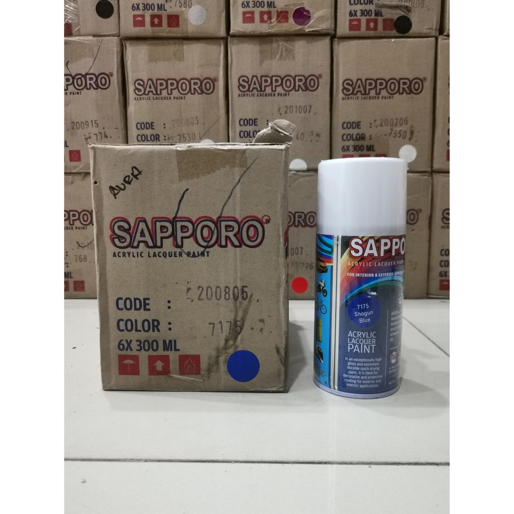 Cat Semprot Sapporo Paint 7175 Shogun Blue