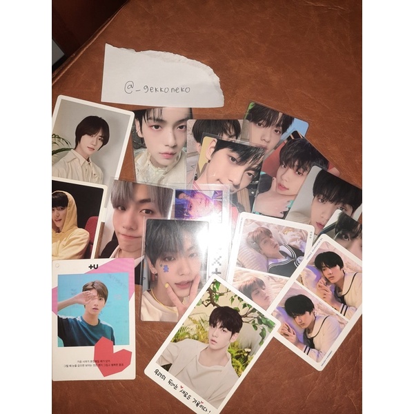 PC SOOBIN R HARLEY SOOBIN LAMARAN TAEHYUN HUENINGKAI PHOTOCARD TXT