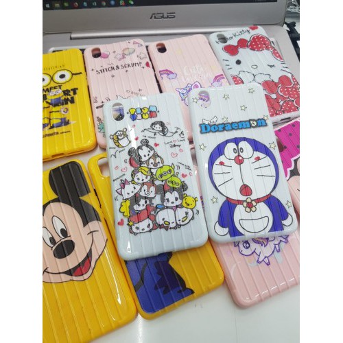 iPhone 7+/8Plus Koper Case Cute Unicorn, Doreamon, Minion, Hello Kitty, Mickey, Tsum,Stitch