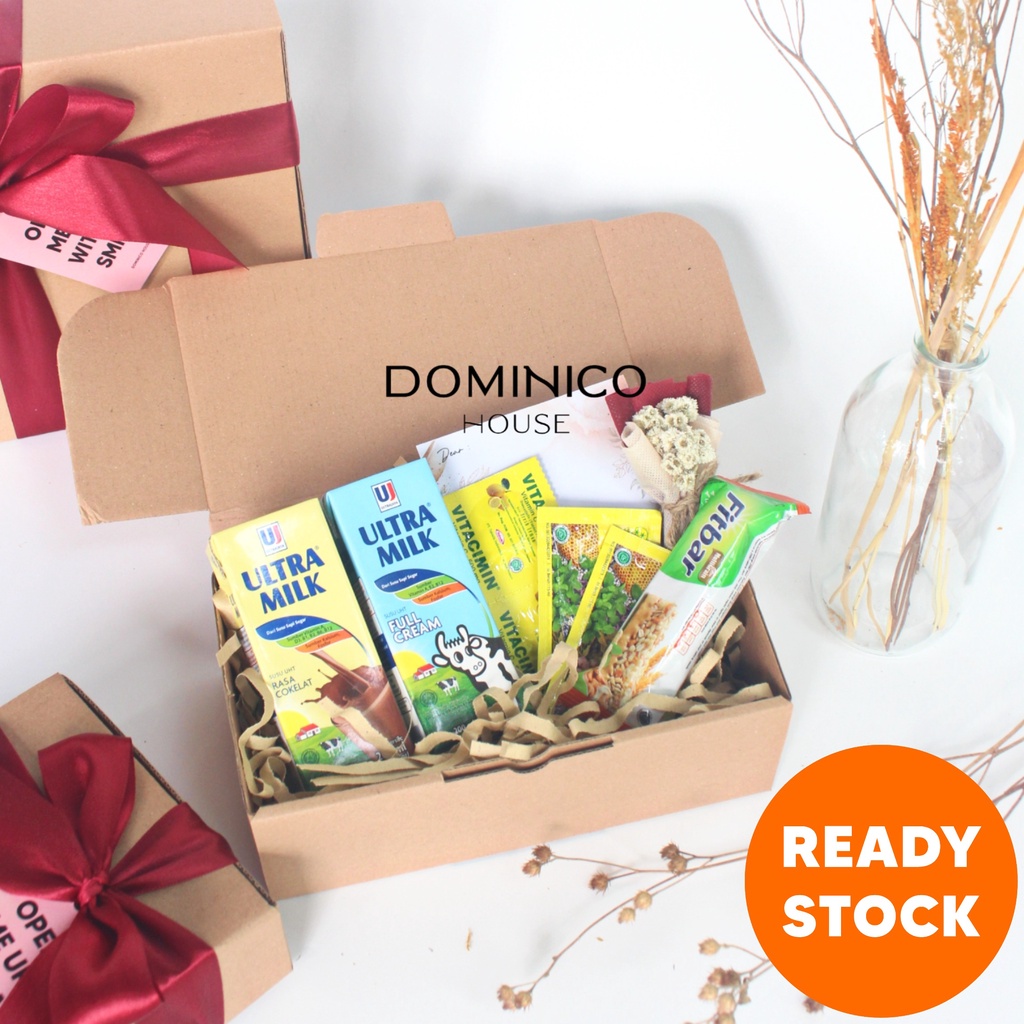 

HAMPERS VITAMIN / PAKET SEHAT / ISOMAN GIFT BOX / SUSU BERUANG / VITAMIN C / PARCEL KESEHATAN