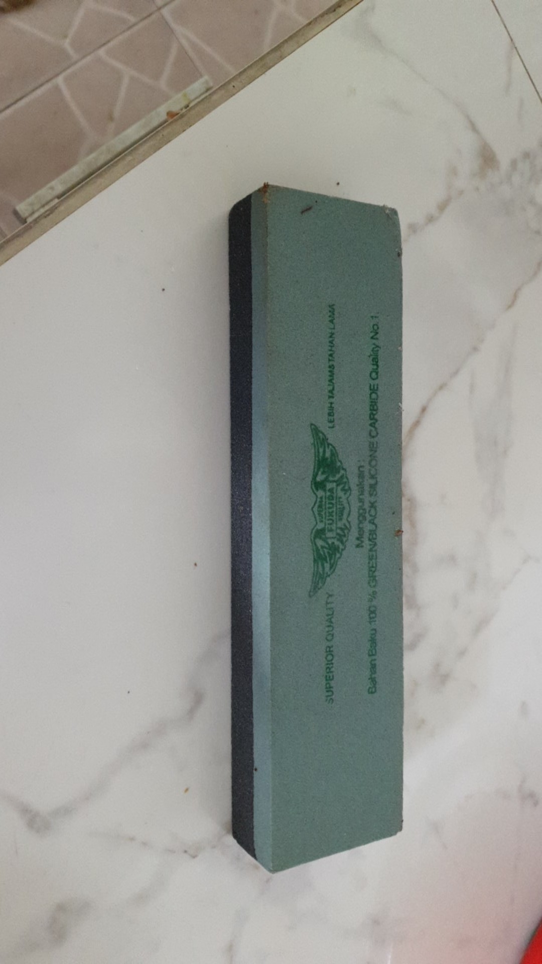 Batu Gosok/asahan Pisau Super Hd Fukuda Hijau 8 /panjang