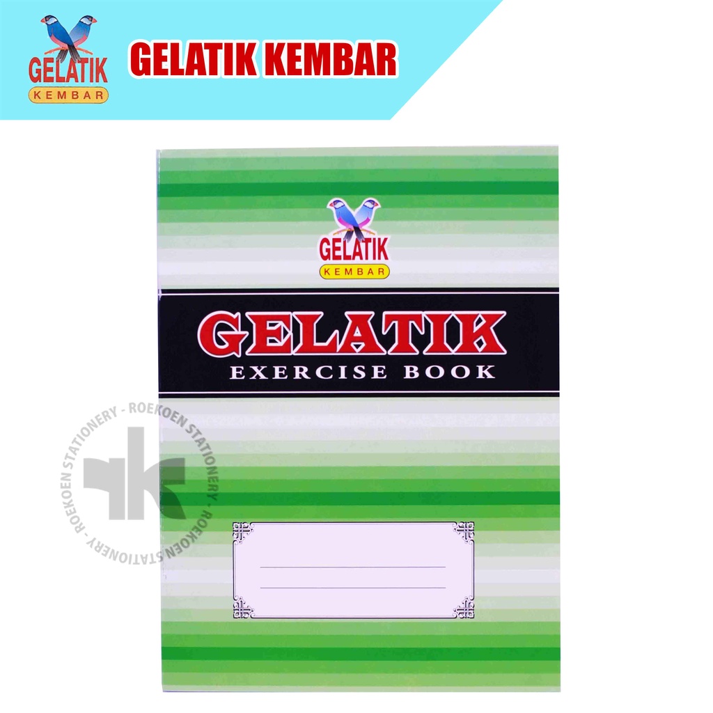 

Gelatik Kembar Buku Tulis 38 Exercise Book (Pelangi)