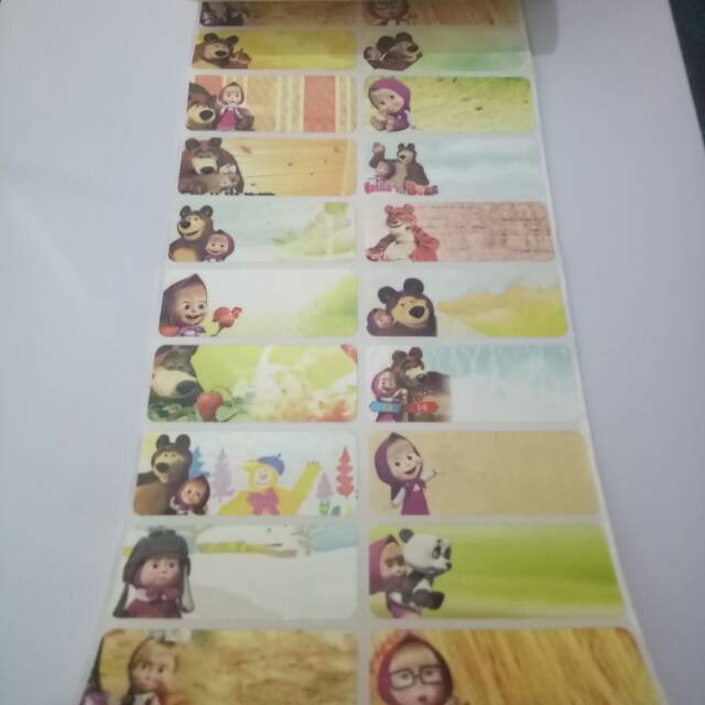 

Label Nama Marsha Ukuran L