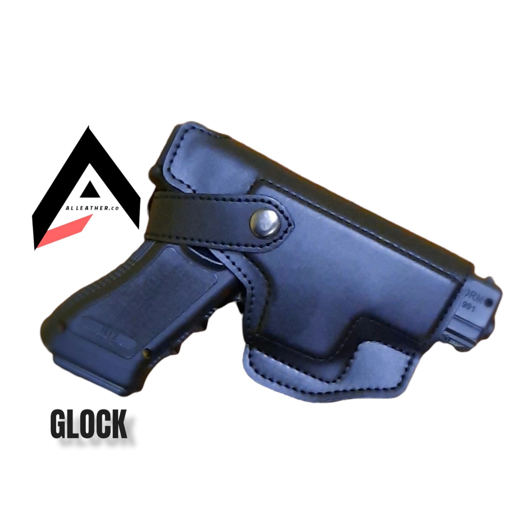 Holster IWB Sarung Pistol Kulit Asli Glock Hs Baretta Sigsauer Fn