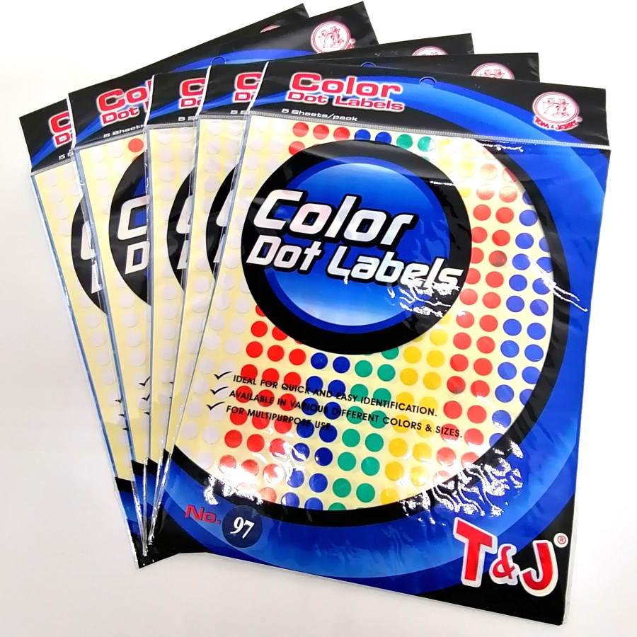 LABEL TJ COLOUR NO.97