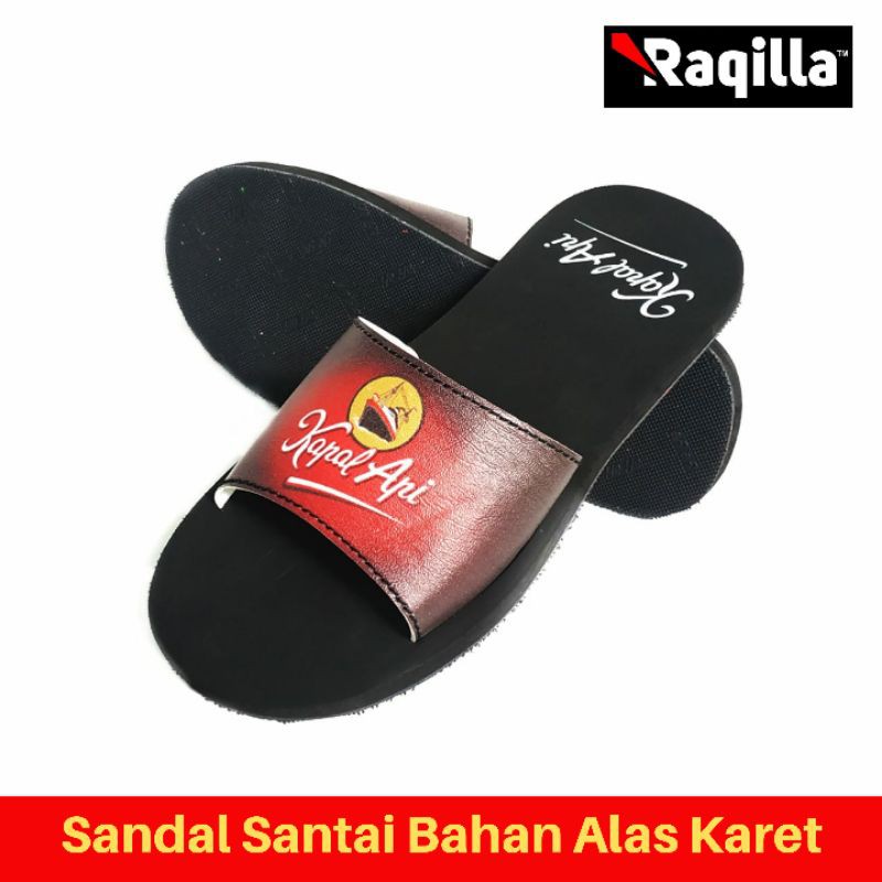 Sandal kasual pria sepeda brompton - sendal selop kapal api - sandal karakter bob marley