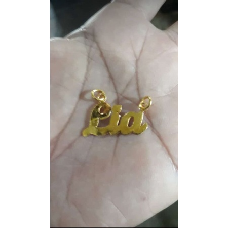 liontin emas 24k kadar 99.9%