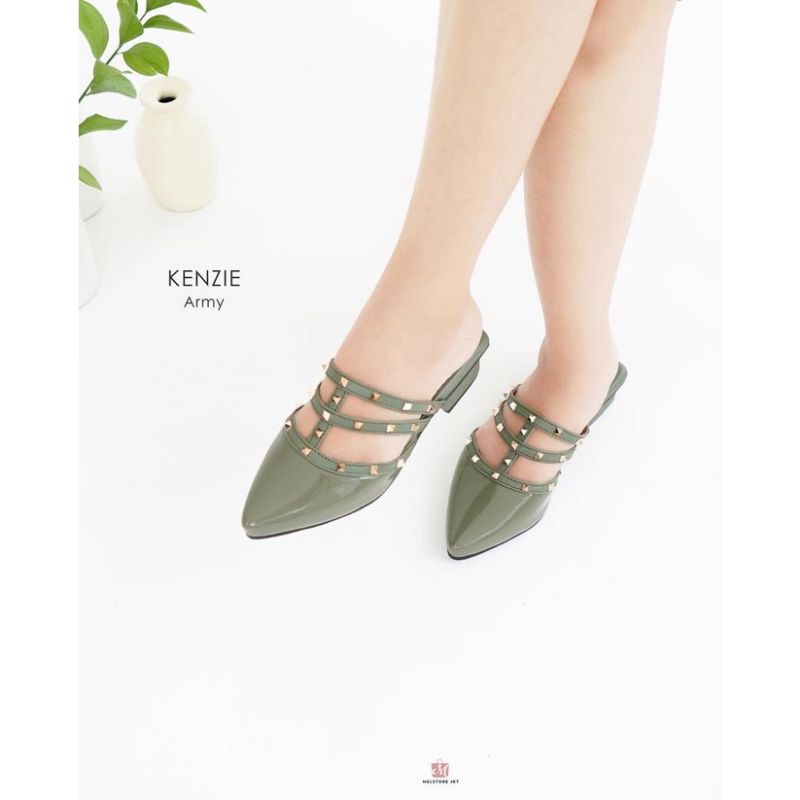 Damelianya Melstore jkt Sandal wanita kenzie Mules DAMELIA MELSTORE JKT