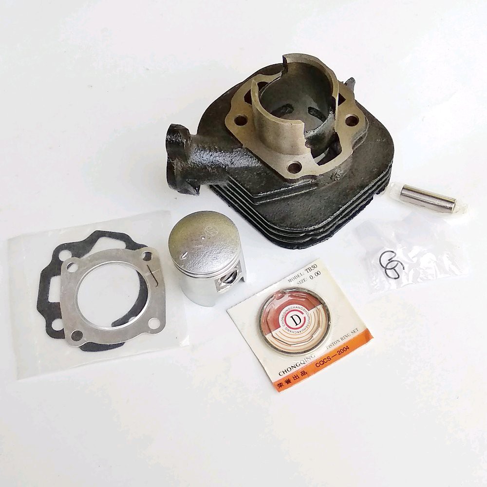 QINGQI Baby matic 50 cc 2 Tak   Block Blok Boring Bureng Piston Seher Set Bagus