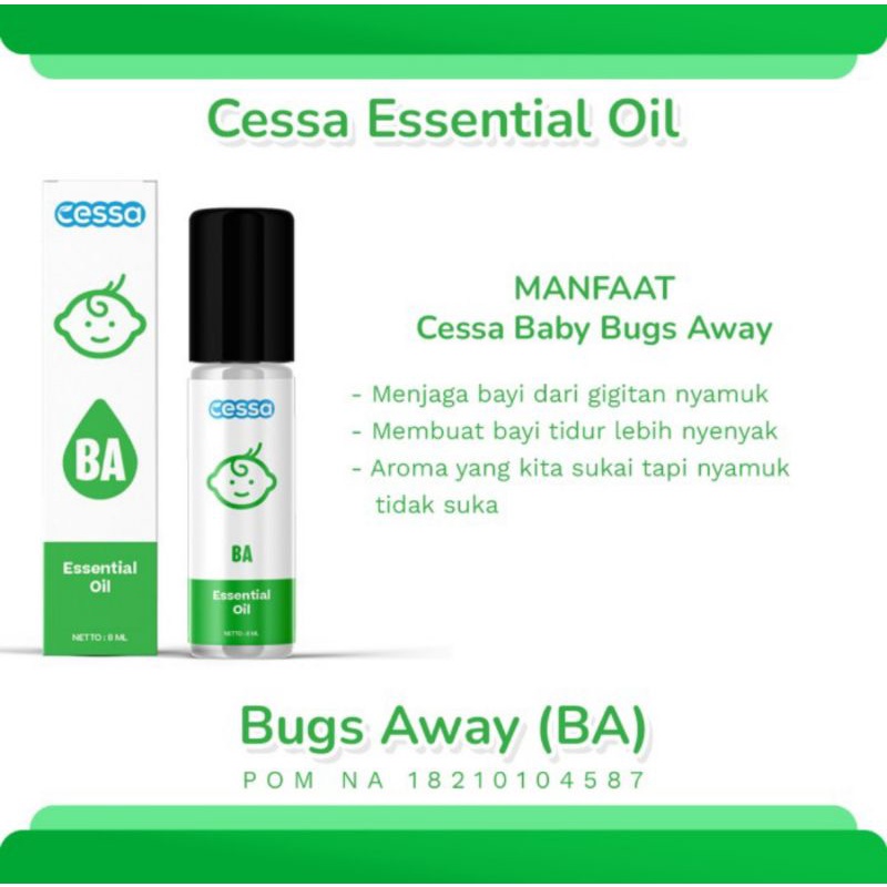 Cessa Baby Essential Oil 0 - 3 Tahun | 8 ml