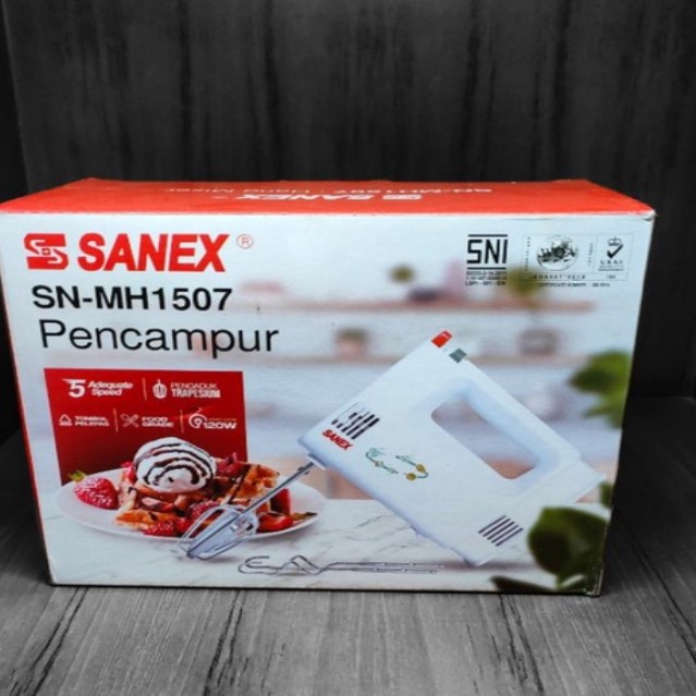 Terbaru Sanex  SN - MH1507 Hand Mixer / Sanex mixer