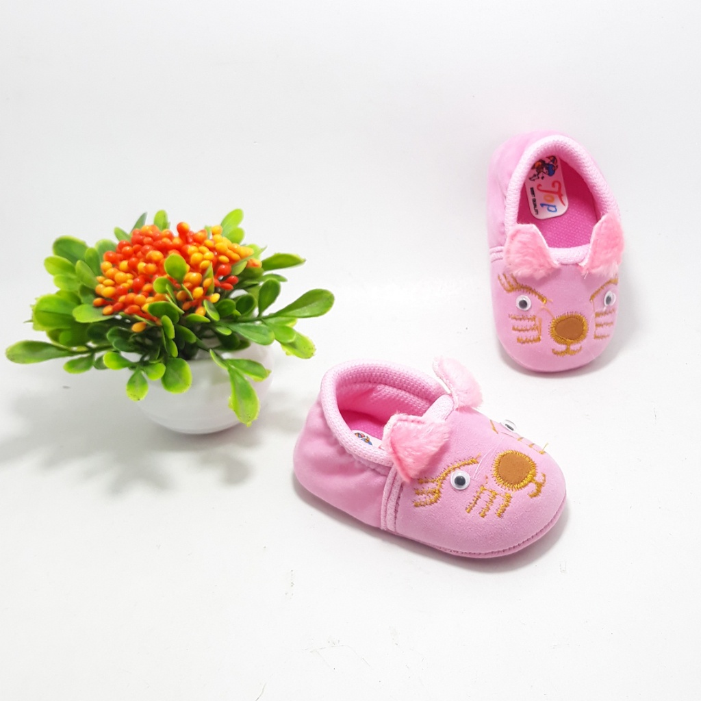 Sepatu Bayi Usia 0- 12 Bulan Model Sepatu Bayi Kucing