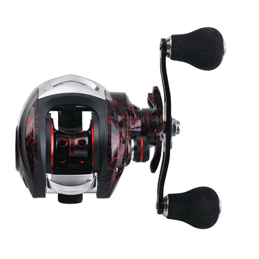 TG-IF SNAKESKIN Reel Pancing Baitcasting 18+1 Ball Bearing 7.2:1 - EL1000