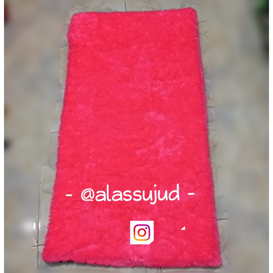 Sajadah Boneka Sajadah bulu Rasfur Sajadah Busa Sajadah Rasfur Polos Sajadah Bulu Pink