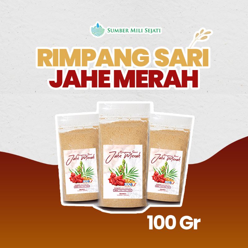 

Rimpang Sari jahe merah