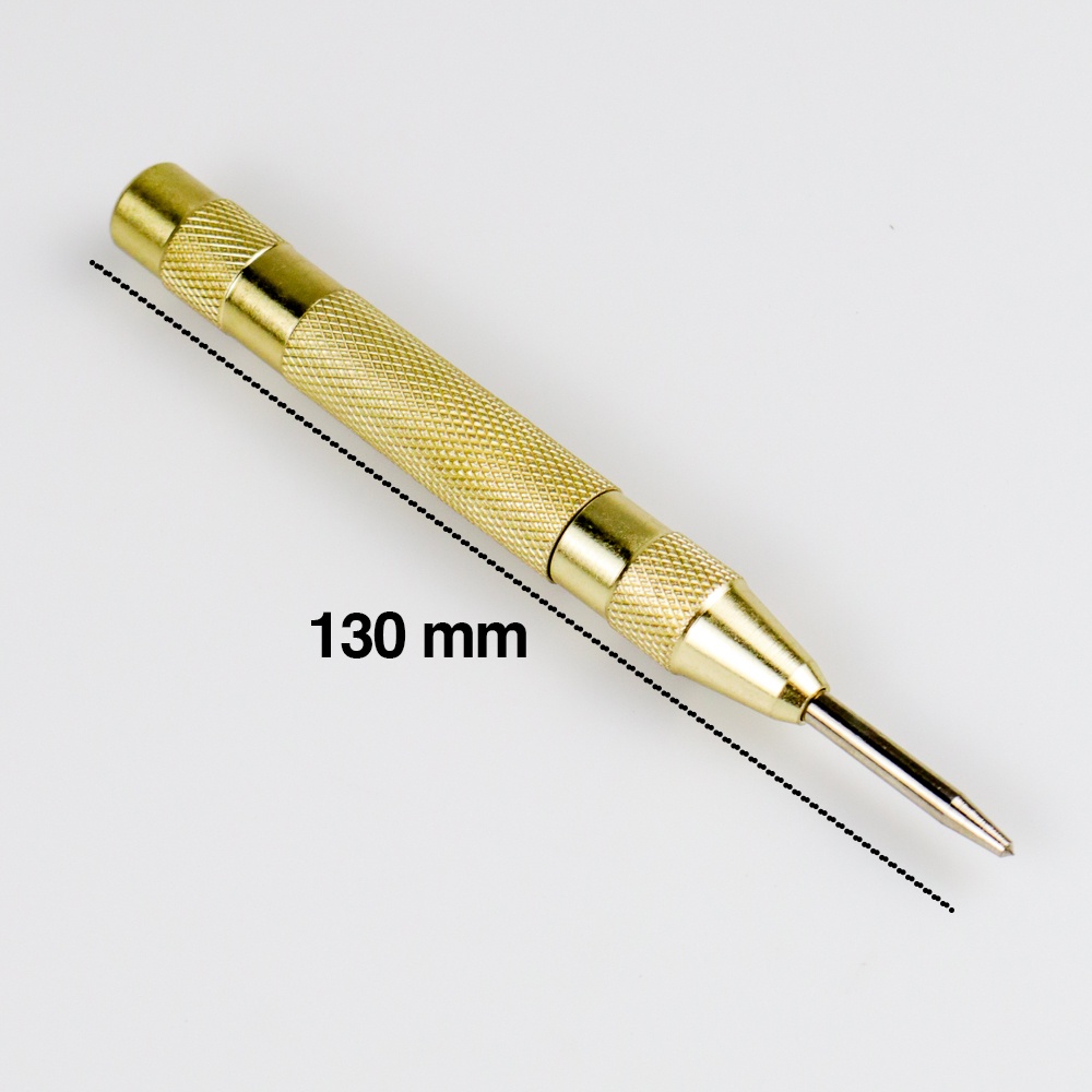 Taffware Automatic Center Punch Penanda Titik Bor - Golden