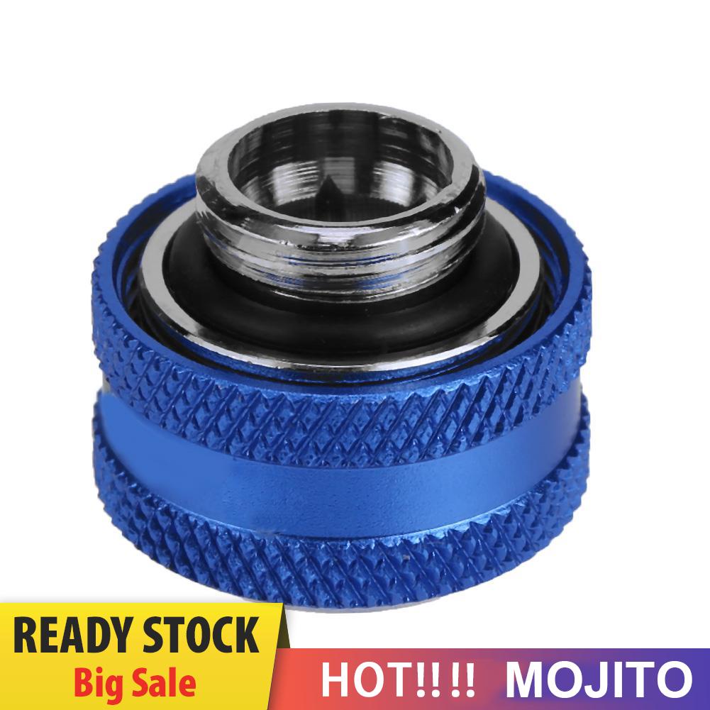 MOJITO G1/4 Thread Rigid Tube 14mm Hard Tube Extender Fitting for PC Water Cooling