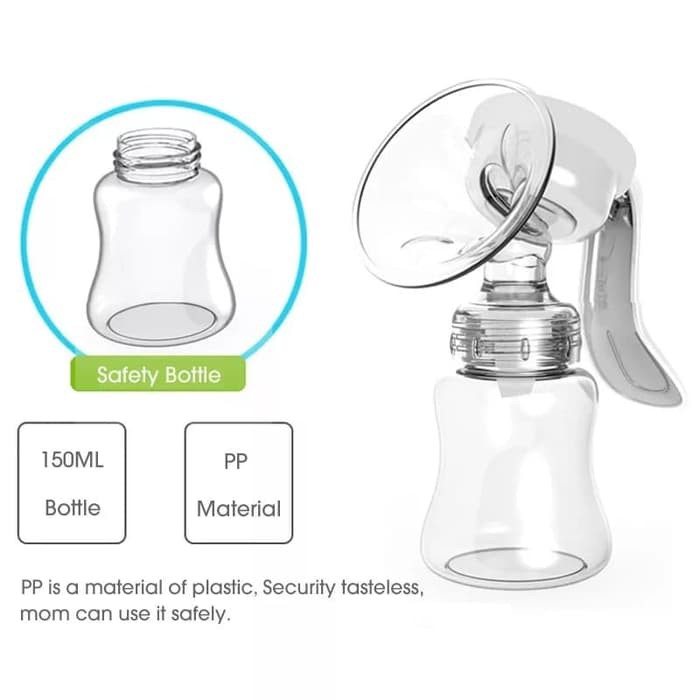 NA - Pompa Asi Manual BPA Free - Breast Pump Real Bubee MANUAL 8005