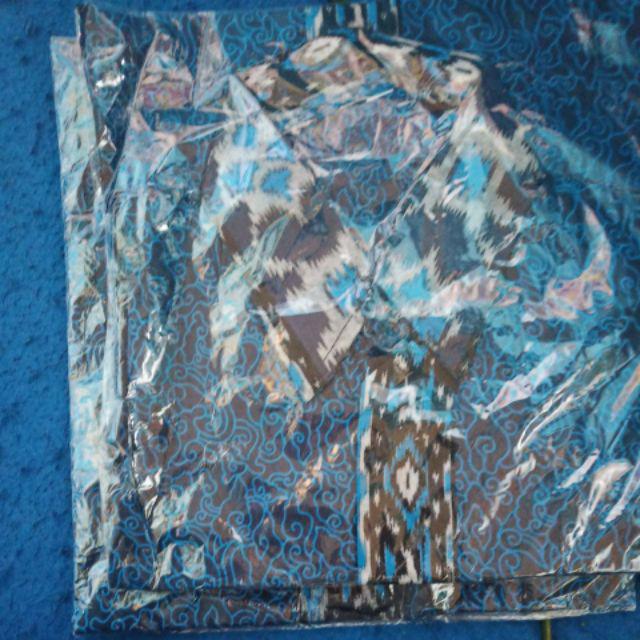 Maura Couple - Sania Ruffle Batik Couple Ori Ndoro Jowi Dnt Garansi