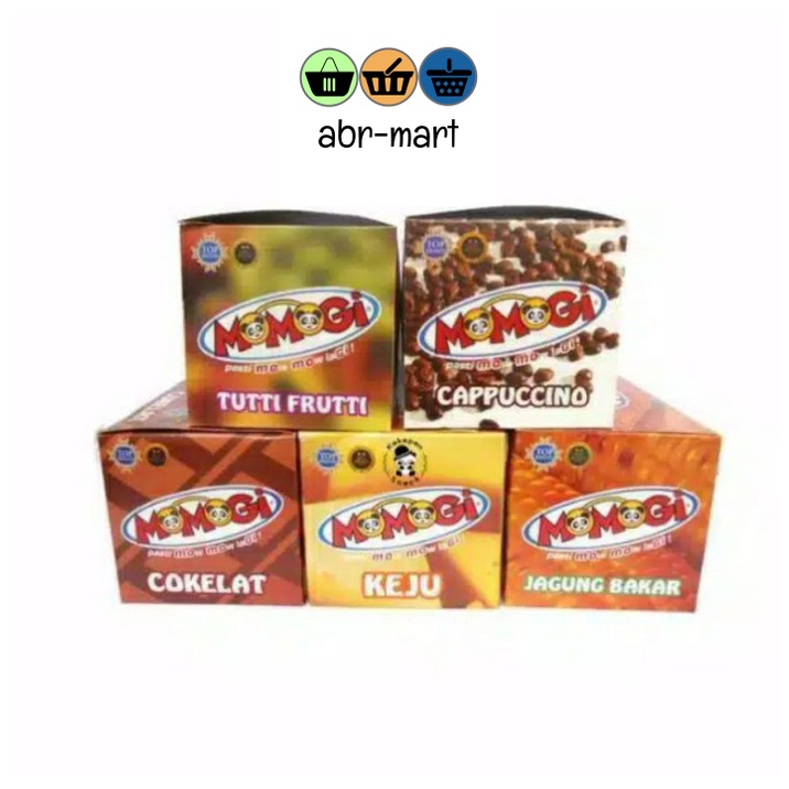 

MOMOGI SNACK 1 BOX ISI 10 PCS**