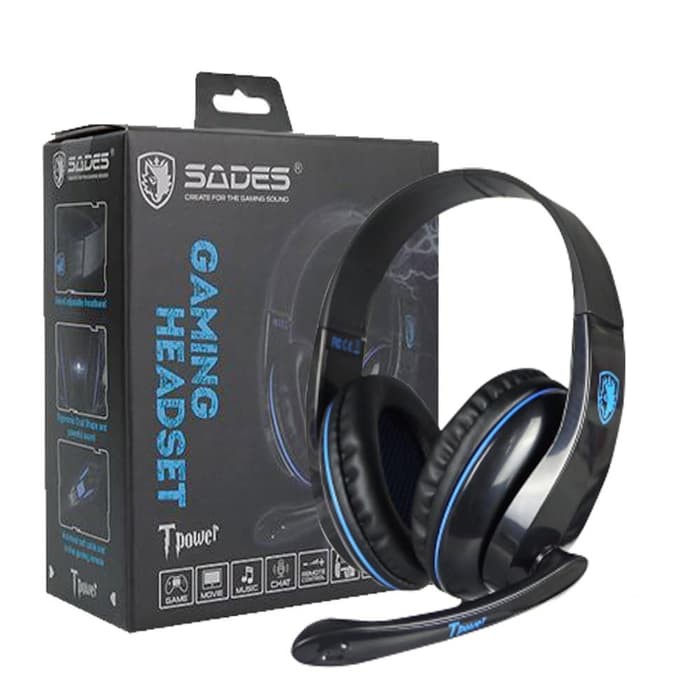 Headset Sades tpower sa-701 Gaming Headset T-POWER SA 701