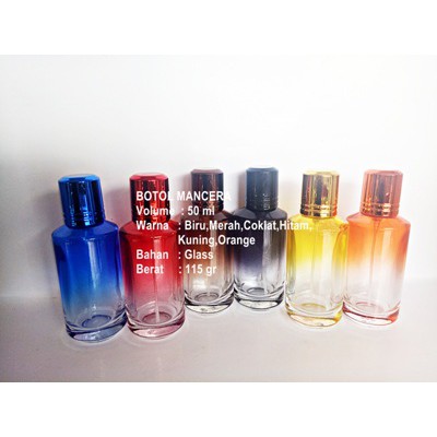 botol parfum Mancera 50 ml satuan Tidak Bisa Pilih Warna