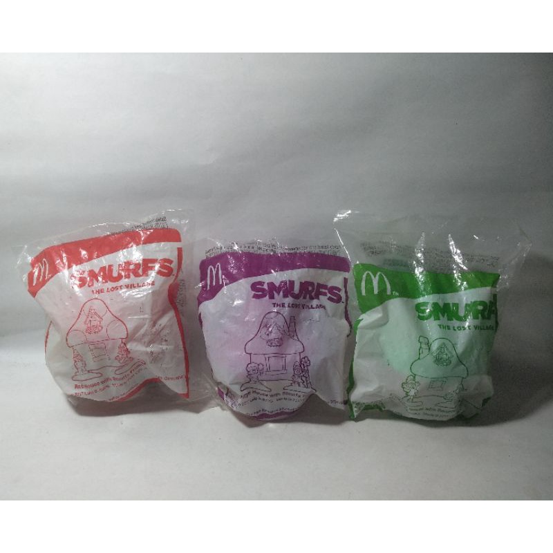 Rumah Gubug Desa Banjar Pondok Wisma Smurf The Lost Village Villa Happy Meal Mcdonalds Mcd House Hom