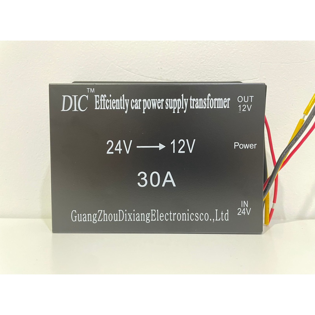 Step Down 30A DC 24V - 12V Converter DC 24 Volt ke 12 Volt 30 Ampere