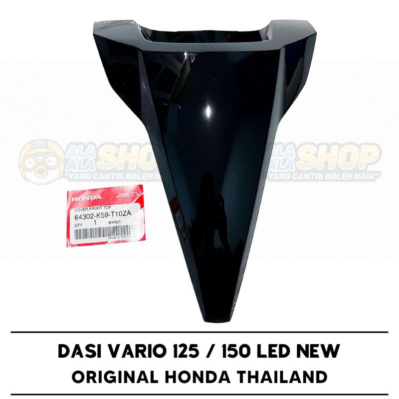 PANNEL DASI BUTA VARIO 125/150 NEW 2019-2021 HITAM GLOSSY