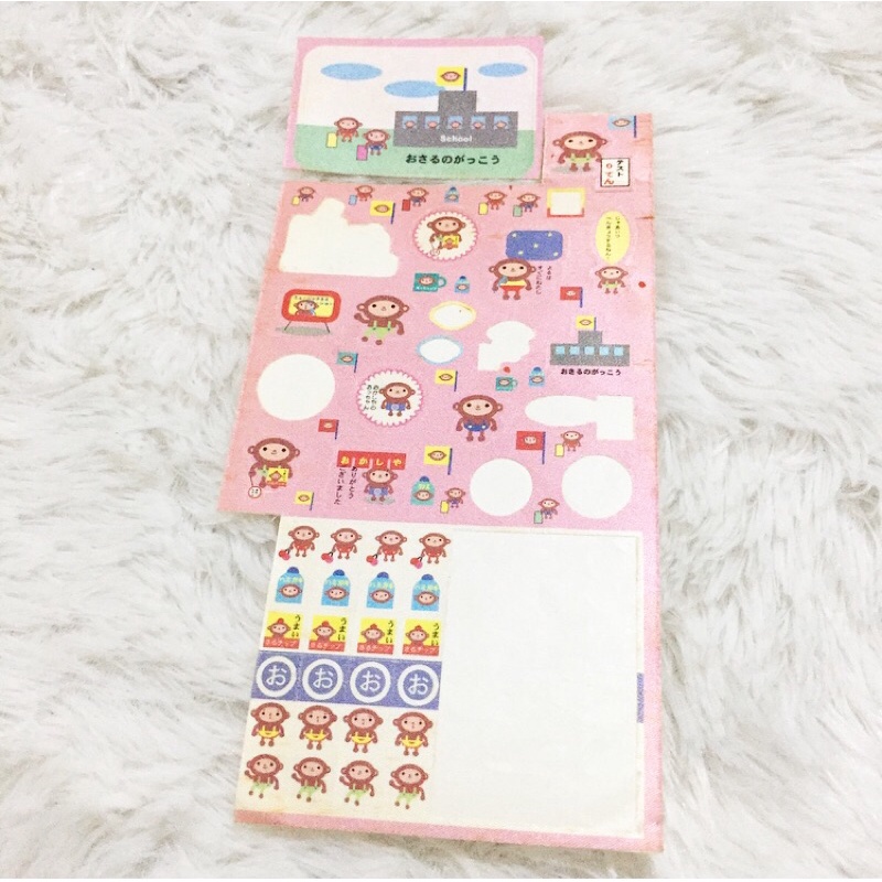 

Sticker Import Original Japan Satin Stiker Unik Scrapbook Jurnal Diary