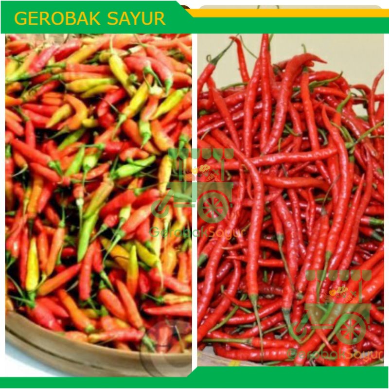 

Campur Cabe Rawit Merah dan Merah Keriting 250 g