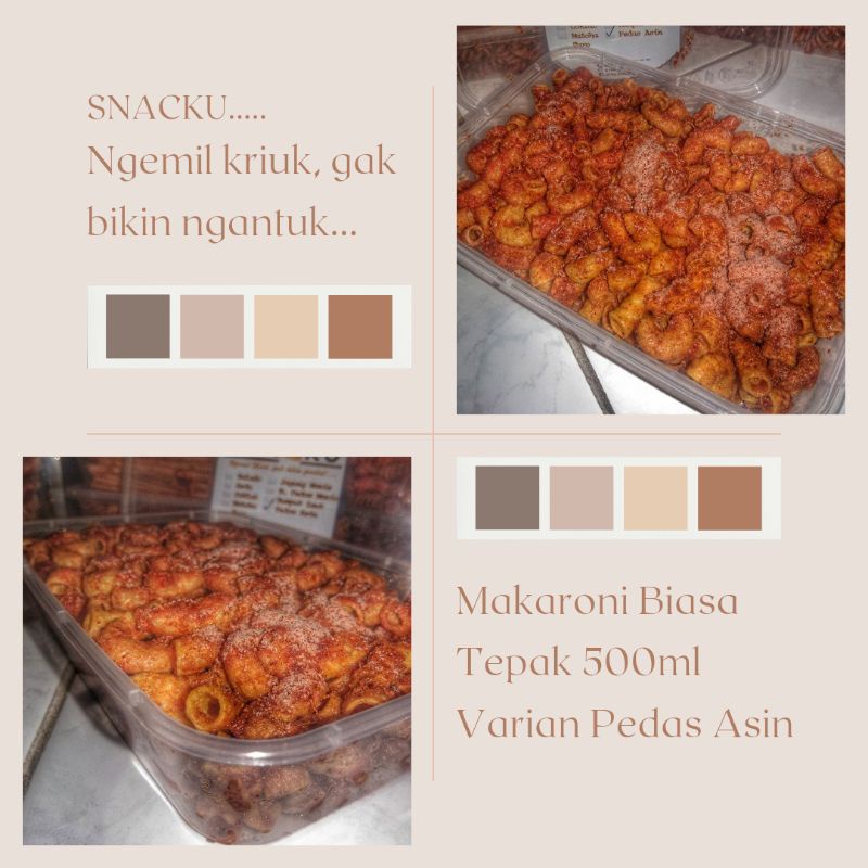 Makaroni SNACKU box 500 ml