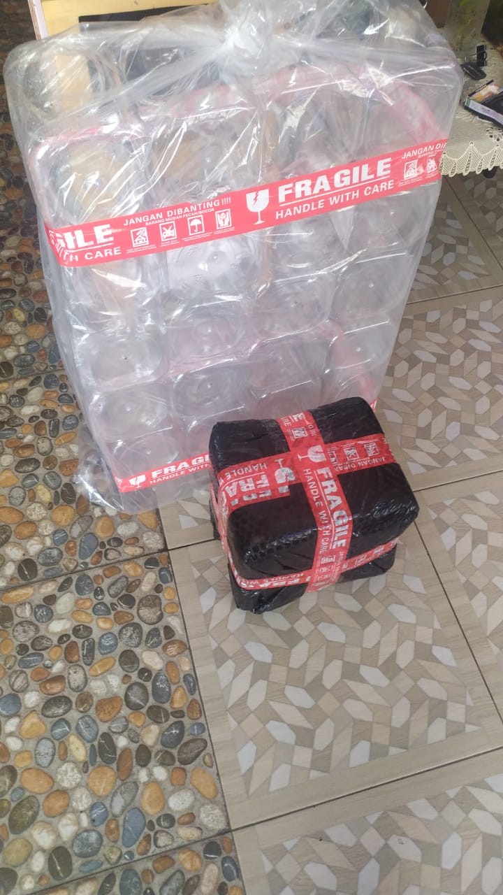 Toples Plastik 2 Liter 1 Pack Tanpa Tutup Khusus Grab / Gojek / Shope Express Instan