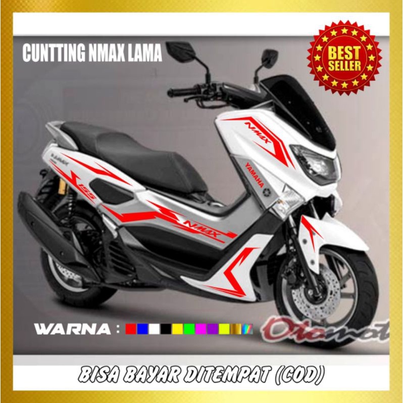 CUTTING STICKER NMAX OLD STIKER CUTTING NMAX LAMA STRIPING VARIASI NMAX OLD